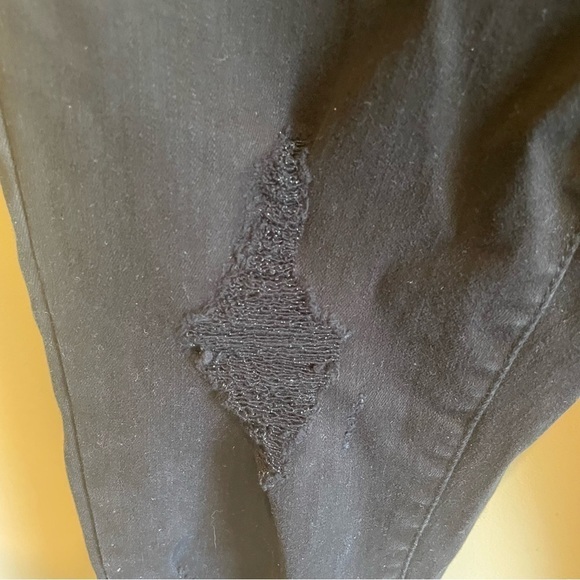 KANCAN Estilo Black Distressed Raw Hem 26 - Picture 4 of 6